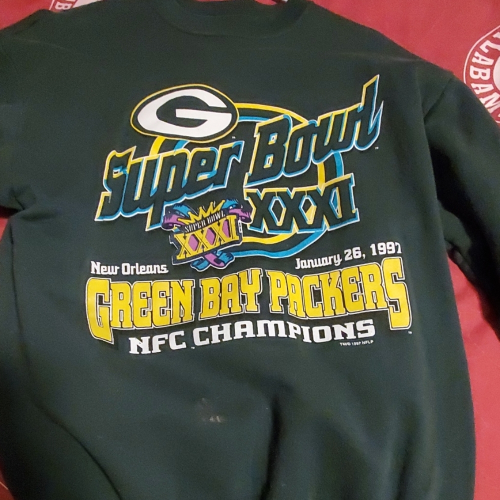 Green bay packers sweat shirt